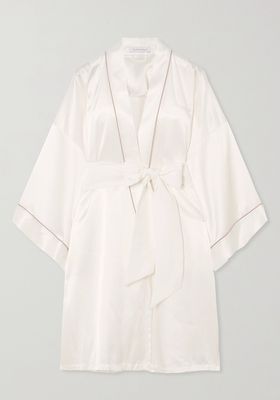 Mimi Silk-Satin Robe from Olivia Von Halle