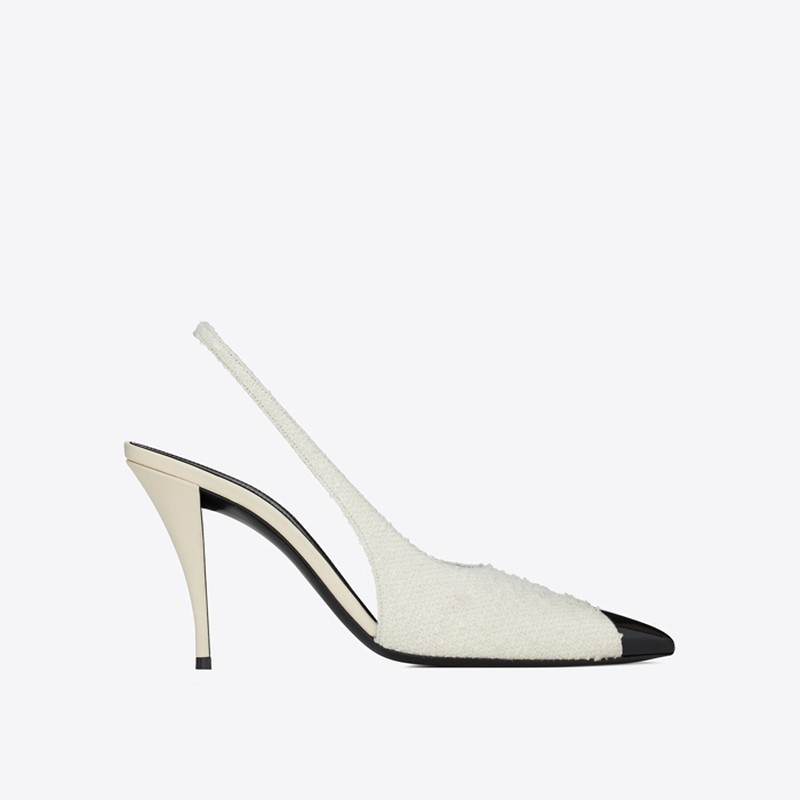 Vesper Slingback Pumps, £630 | Saint Laurent