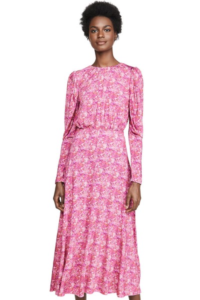 Backless Floral Print Midi Dress from ROTATE Birger Christensen