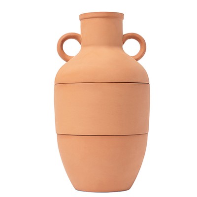 Set of 3 Terracotta Snack Pots from Doiy