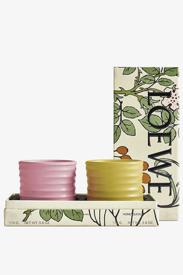 Honeysuckle & Ivy Scented Candle Gift Set from Loewe