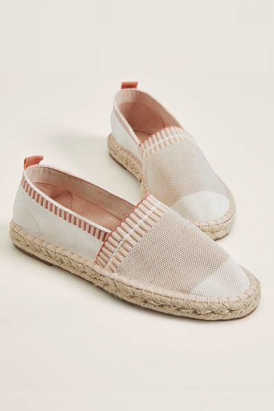 Stretch Fabric Espadrilles