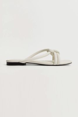 Knot Strips Sandals from Mango