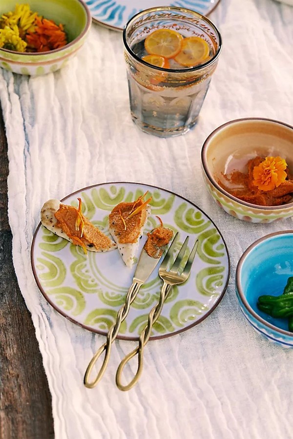 Set Of 2 Stainless Steel Appetizer Forks from The Mediterranean Dish