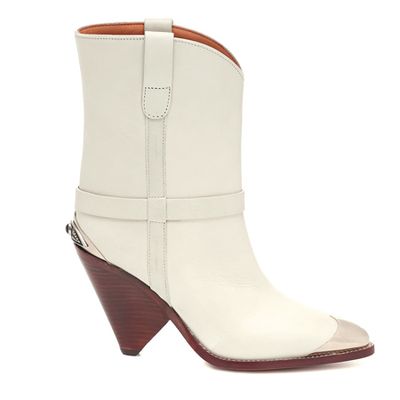 Lamsy Leather Ankle Boots, £935 | Isabel Marant 