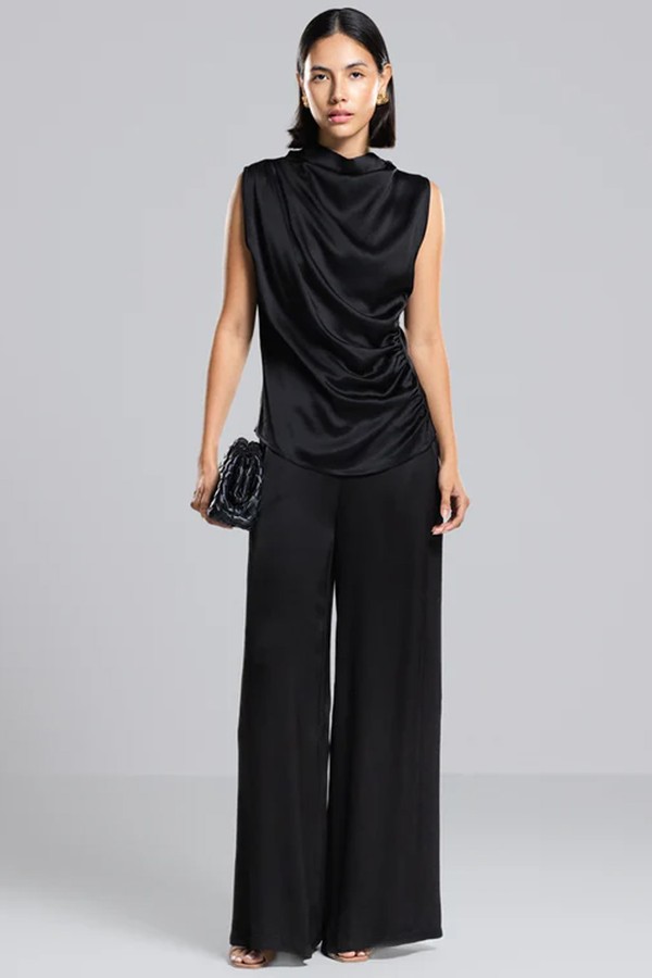 Cole Satin Trousers from Jaki 