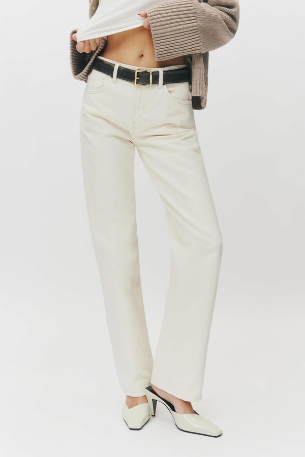 Val 90s Mid Rise Straight Jeans from Reformation