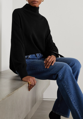 Cashmere Turtleneck Sweater from Loulou Studio