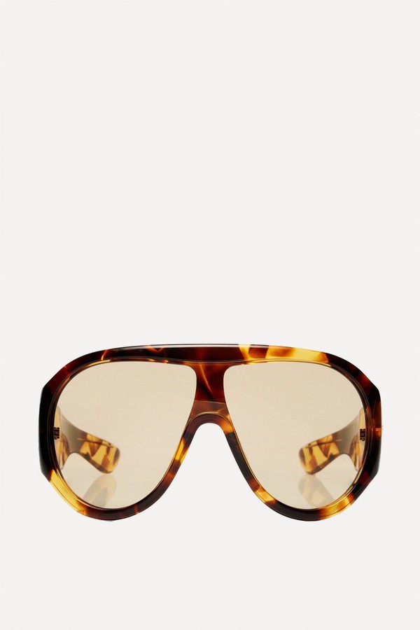 Fashion Show Aviator Sunglasses from Bottega Veneta