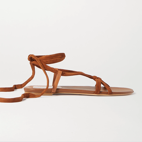 Reeves Leather & Suede Sandals from Gabriela Hearst