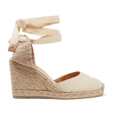 Carina Canvas Wedge Espadrilles from Castañer