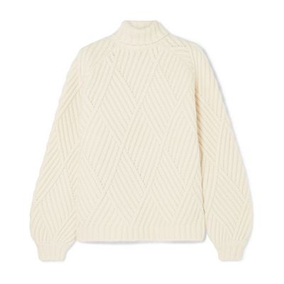 Wool-Blend Turtleneck Sweater from Victoria Beckham