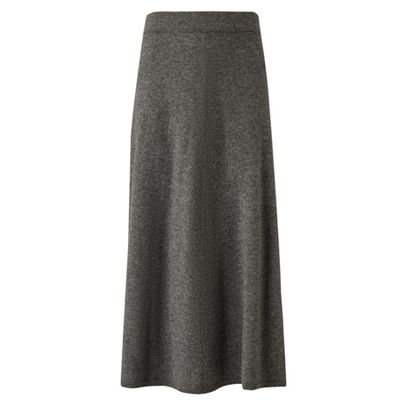 Wool Cashmere Knit Skirt
