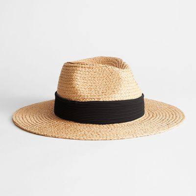 Ribbon Brim Woven Straw Hat from & Other Stories
