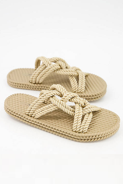 Fabio Jelly Rope Detail Sandals from ASOS Design