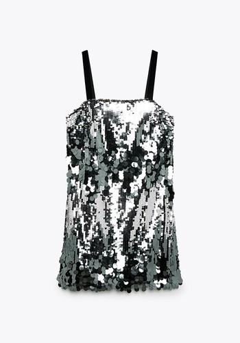 Sequin Mini Dress from Zara