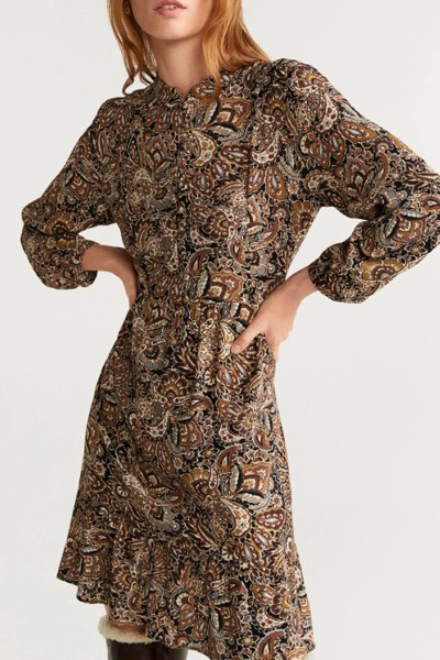 Paisley Print Dress from Mango