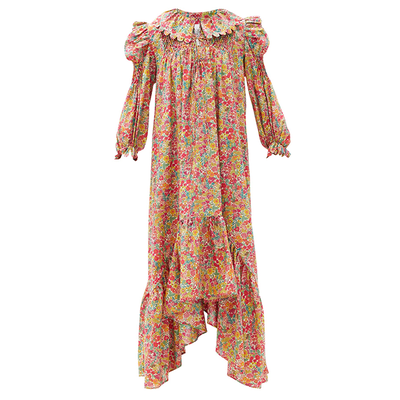 Defensia Floral-Print Cotton-Poplin Maxi Dress, £900| Horror Vacui