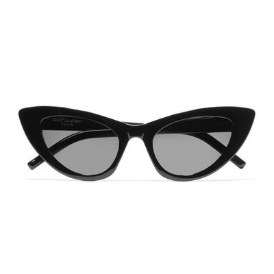 Lily Cat-Eye Acetate Sunglasses from Saint Laurent