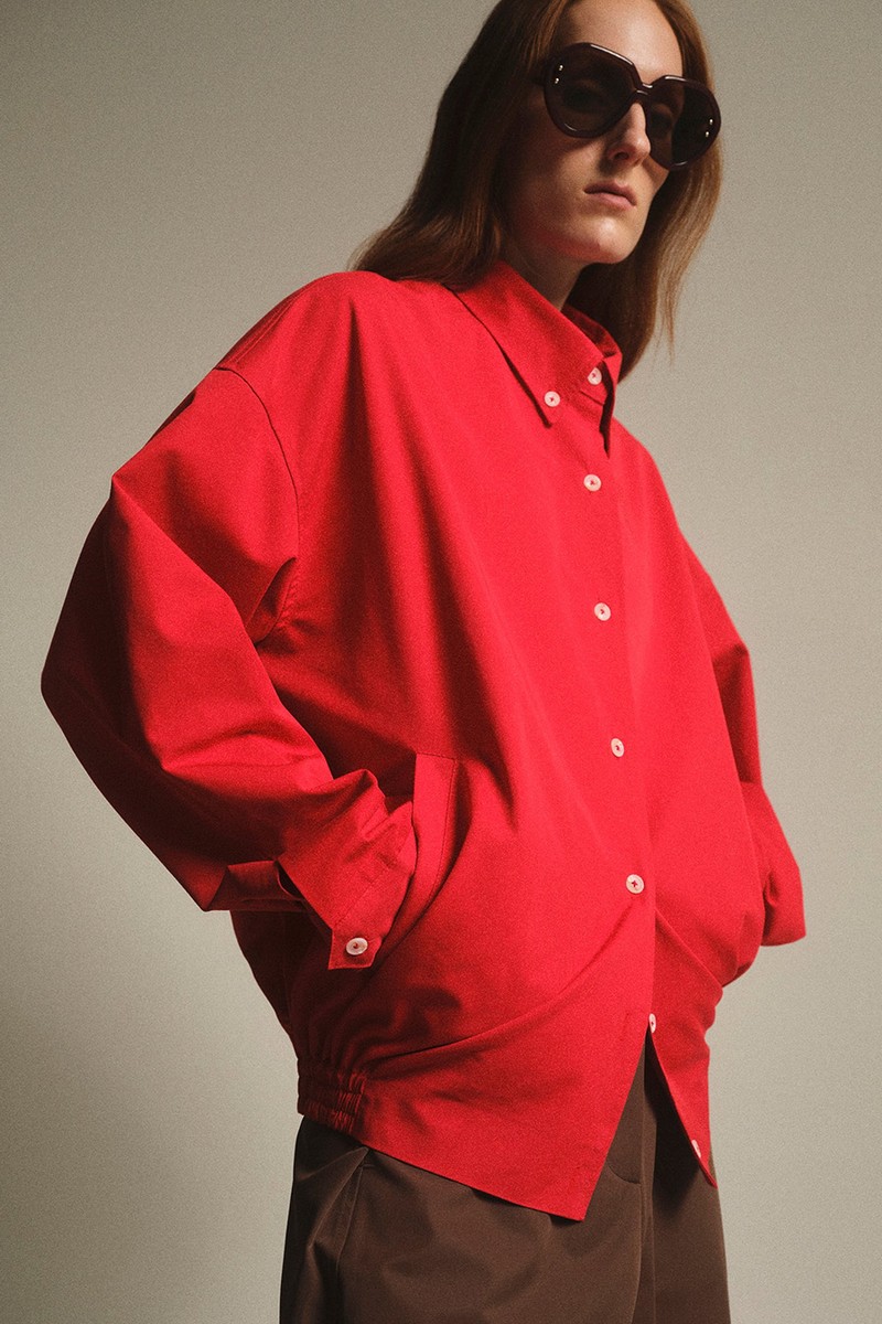 Shirt Blouson Jacket from Source Unknown