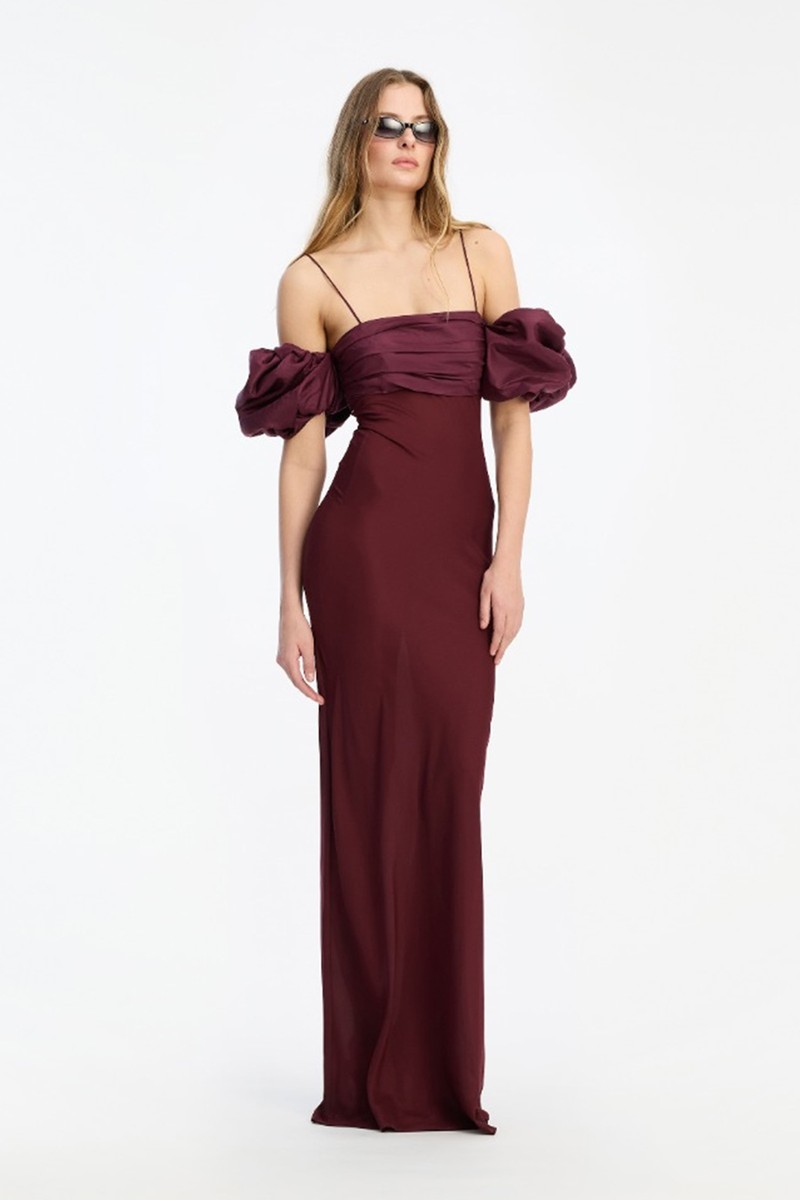 Chiffon Puff Sleeve Dress from Rotate