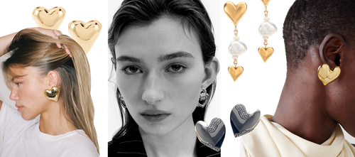 The Round Up: Heart Earrings