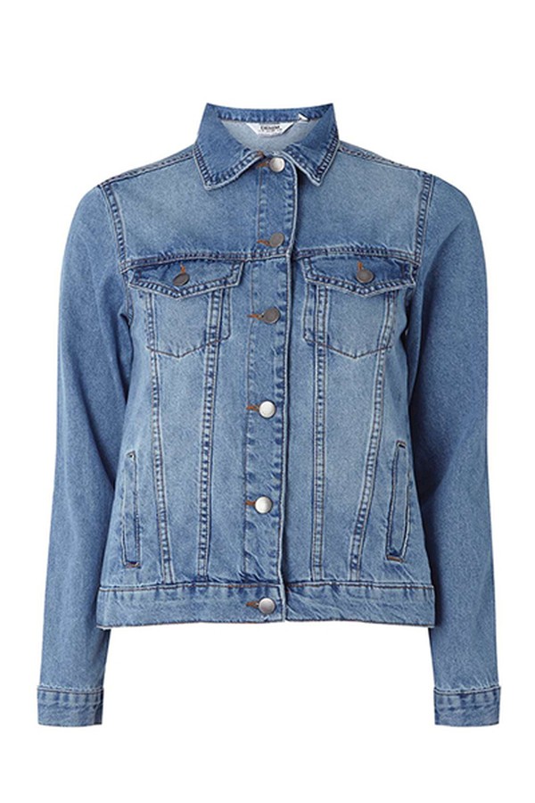 Mid Wash Denim Jacket