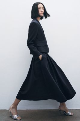 Wool Blend Voluminous Skirt, £79.99
