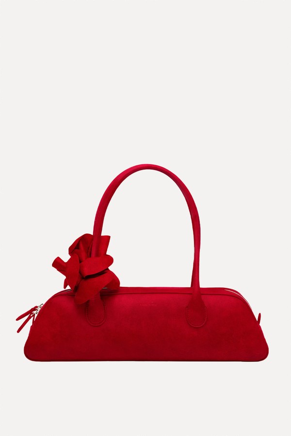 Brigitte Trapeze Suede Tote Bag from Magda Butrym