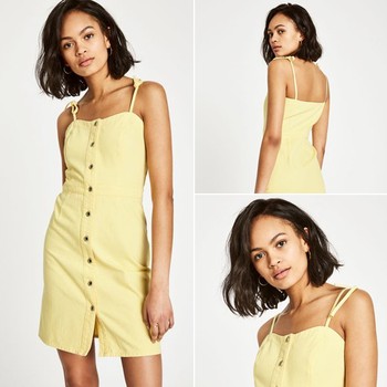 Honeybalme Tie Shoulder Dress