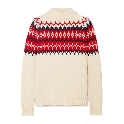 Bansha Fair Isle Wool Sweater from &Daughter