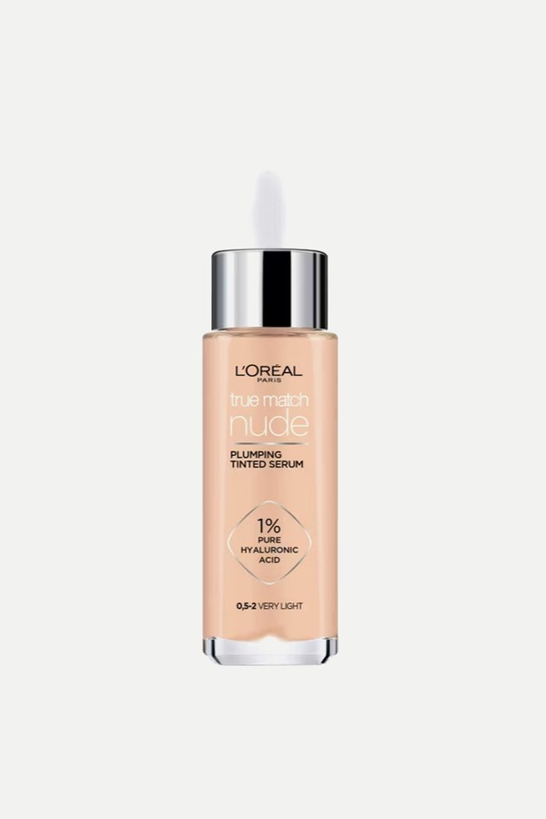 True Match Nude Plumping Tinted Skin Serum, 1% Hyaluronic Acid