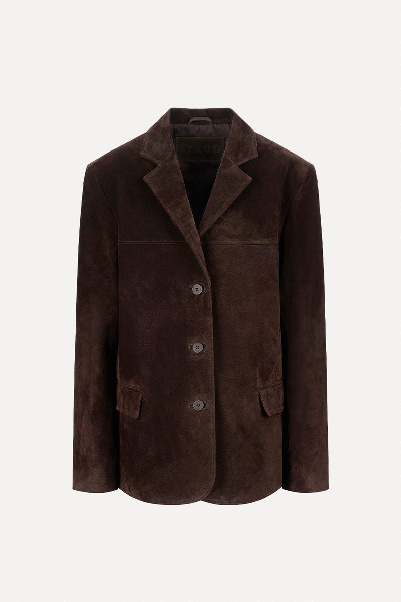 Natalie Suede Jacket from Staud