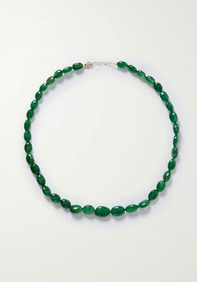 Arizona Candy Gold Emerald Quartz Necklace from Jia Jia