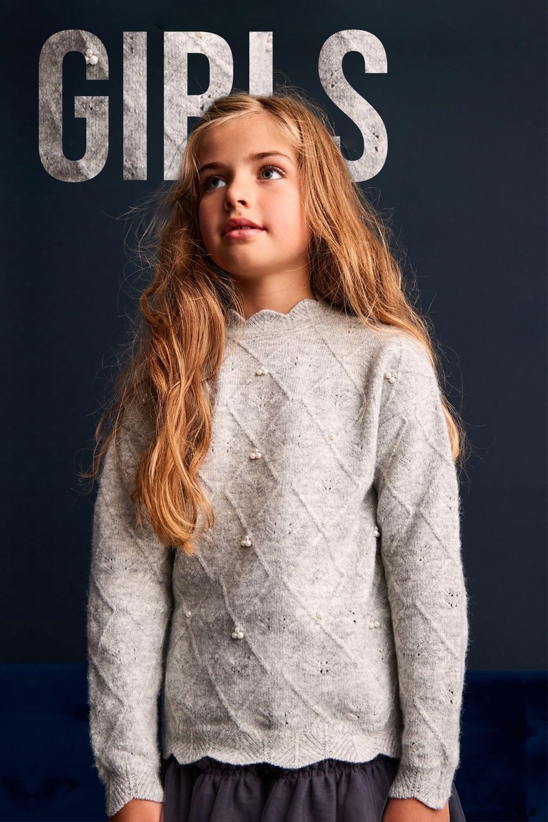 Grey Pearl Jumper