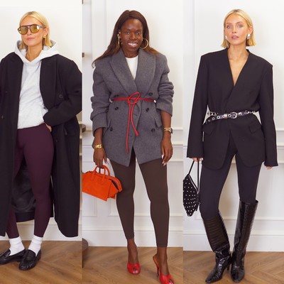 6 Chic Ways To Style Leggings: Workwear, Going-Out & Off-Duty Looks