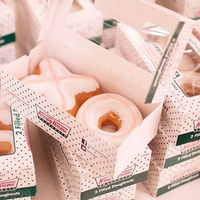 Individual Favours from Krispy Kremes 