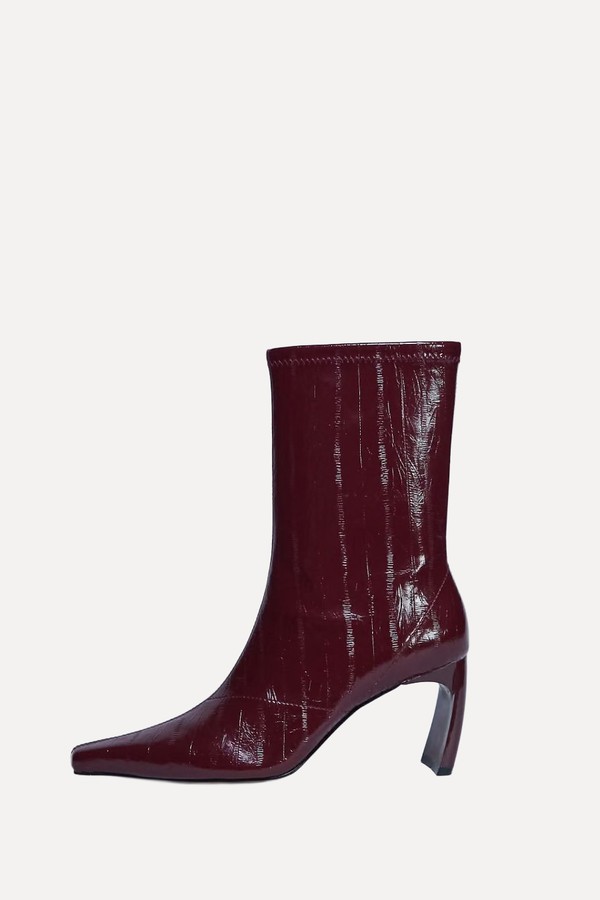 Pearl Point Toe Ankle Boots