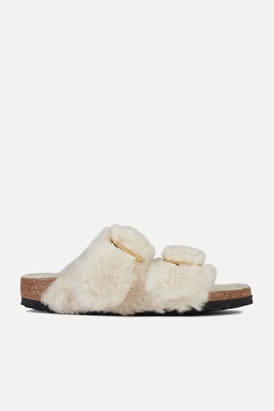 Arizona Teddy Buckle Sandal from Birkenstock