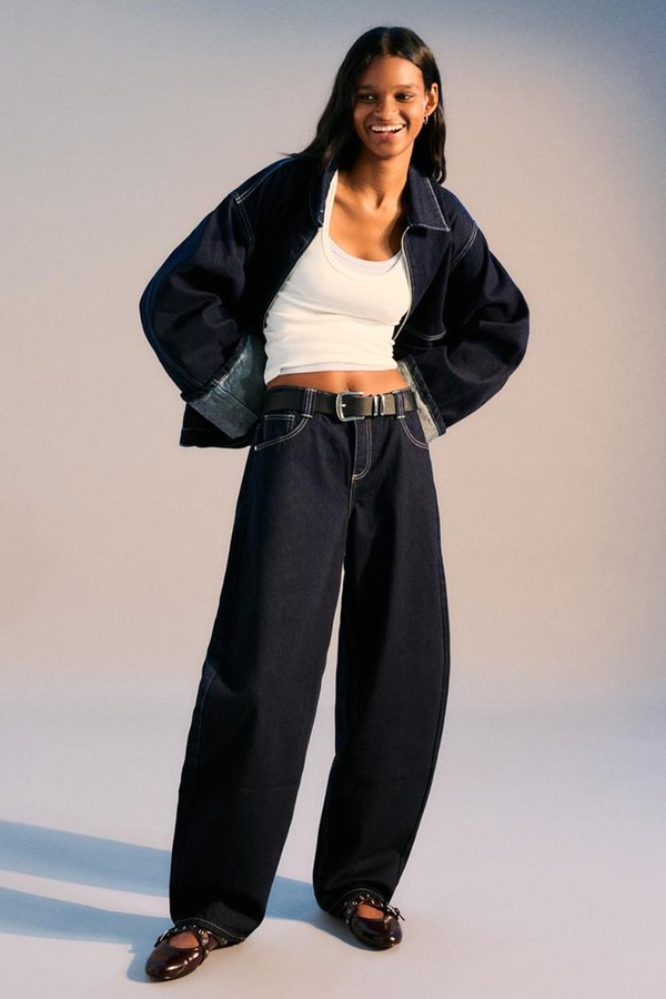 Baggy Barrel Jeans from BERSHKA