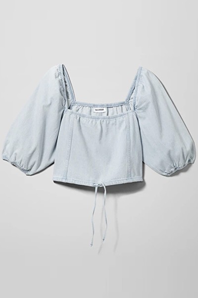 Lola Denim Top from Weekday