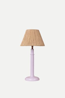 Fluted Table Lamp Purple Haze from TROVE