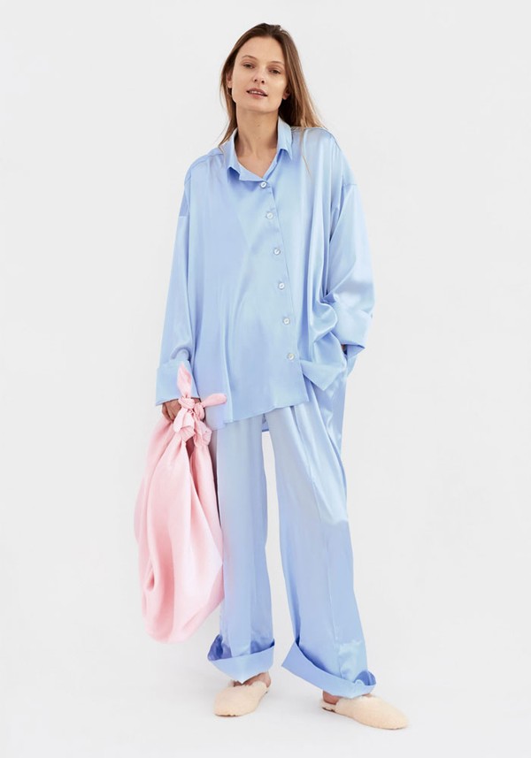 “Sizeless” Pajama Set with Pants from Sleeper