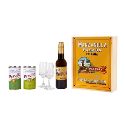 Sherry Tasting Gift Set from Barbadillo Manzanilla 