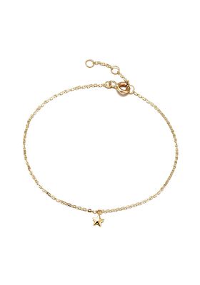 9ct Gold Star Charm Bracelet from Seol & Gold