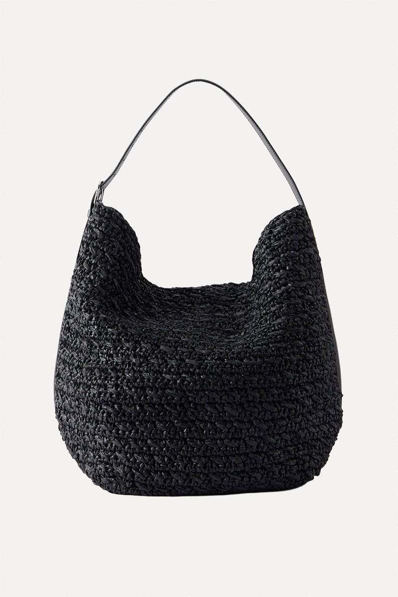 Belted Raffia Tote from TOTEME