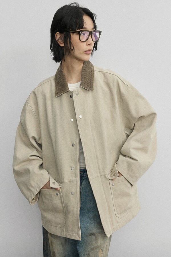 Oversized Barbour Jacket from Pixie Market