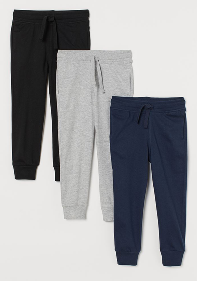 3-Pack Joggers  from H&M