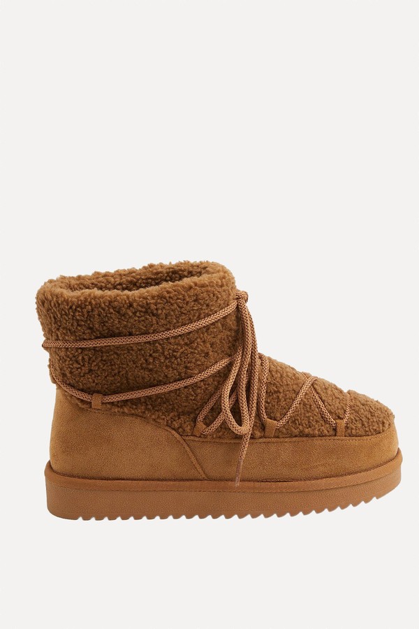 Dola Borg Lace Up Ankle Boots  from Monsoon