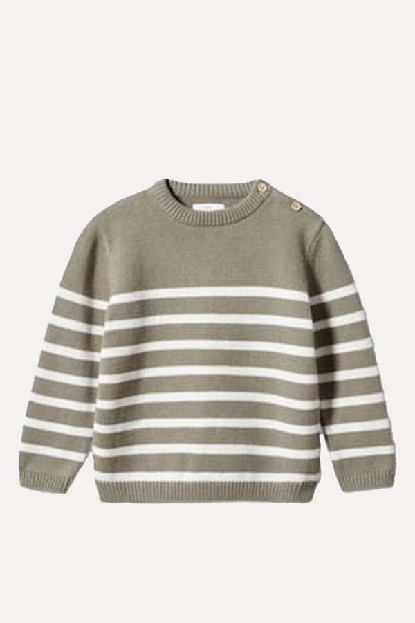 Stripe Pattern Sweater from Mango